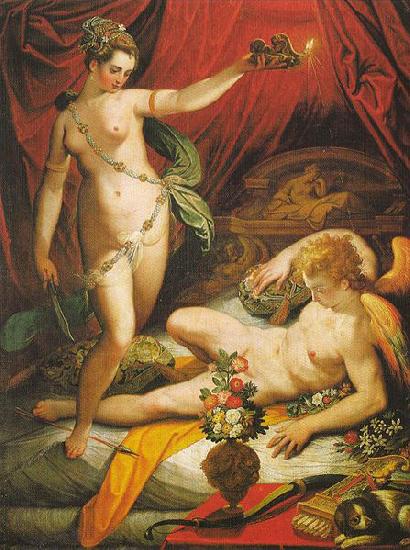 Jacopo Zucchi Amor and Psyche